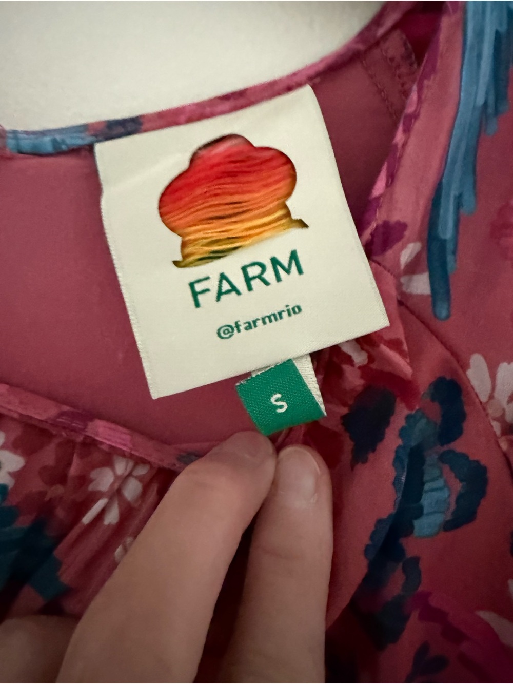 FARM Rio Mini Dress size Small GORGEOUS - Picture 3 of 9